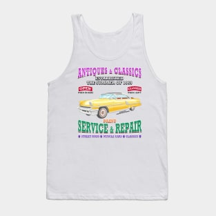 Antique Classic Car Garage Hot Rod Novelty Gift Tank Top